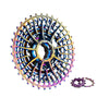 ZTTO Gravel Bike 11 Speed 11-36T UltraLight Cassette Road Bicycle Sprocket Colorful 11Speed 34T Rainbow K7 11v 32T 11-28T 105