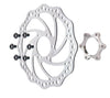 ZTTO MTB Bike Threaded Hub Disk Disc Brake Rotor Mountain bicycle 6 Bolts Flange Adapter Freewheel Cycling 160mm 48mm Rotor