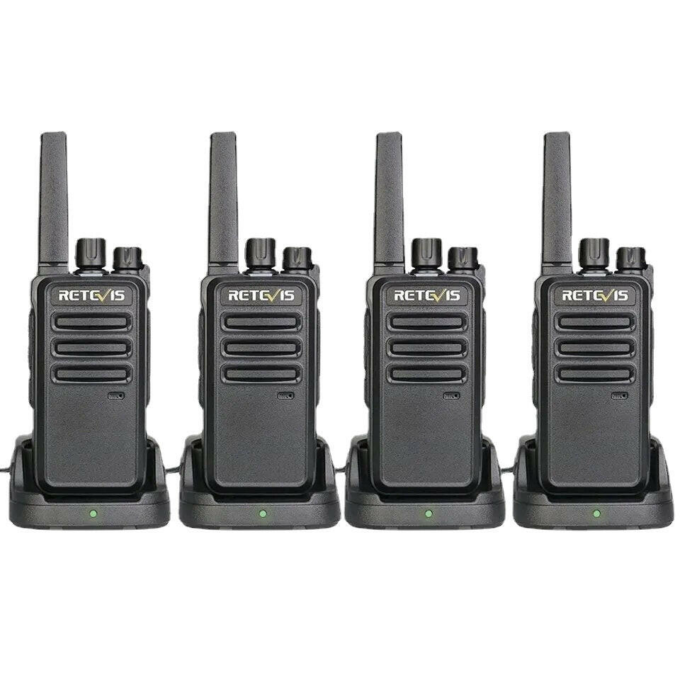 Retevis RT668 Walkie Talkies 4PCS PMR Radio 2 Way Radio Walkie-Talkies Hotel Restaurant Walk Talk Communication Equipment-WAYBIKER