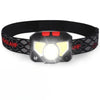 XPG+COB LED Headlamp USB Rechargeable Head Torch Head Flashlight Waterproof Head Torch Outdoor Camping Fishing Headlight