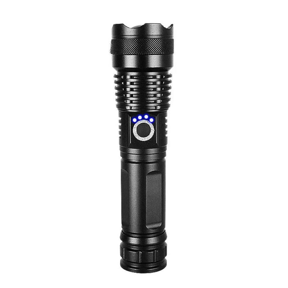 XHP360 Long Shot Ultra Powerful Led Rechargeable Flashlight Powerful USB Type-c Recharging Lantern Hadn Torch For Camping 18650