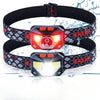 XPE+COB 8 Modes Handfress Motion Sensor Waterproof Powerful LED Headlight Headlamp Head Lamp COB Flashlight Torch head light